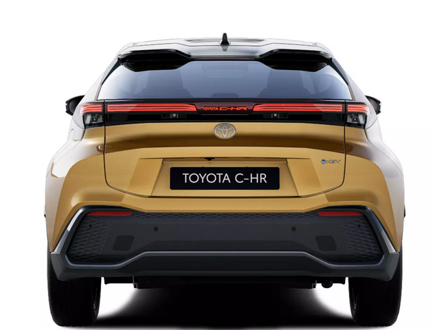 Задна линия на Toyota C-HR
