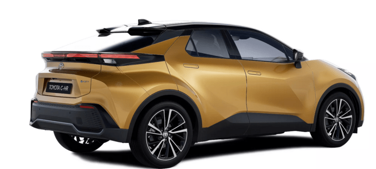 Странична задна линия на Toyota C-HR