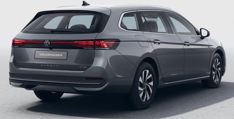 Диагонална задна част на VW Passat Variant