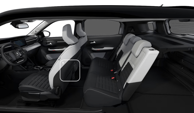 Дизайн на седалки при ниво MAX