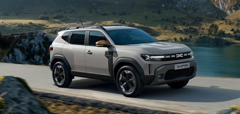 Дачия Дъстър има силует на голям SUV