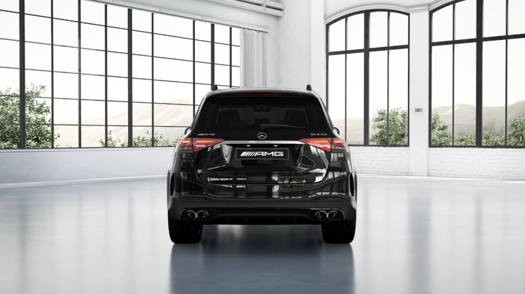 Задна част диайн на Мерцедес GLE AMG