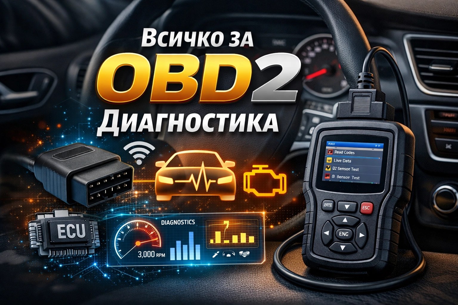 Ръководство за OBD2 диагностика.